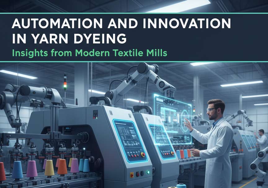 The Role of Automation and Innovation in Modern Yarn Dyeing Insights from Jogindra Industries